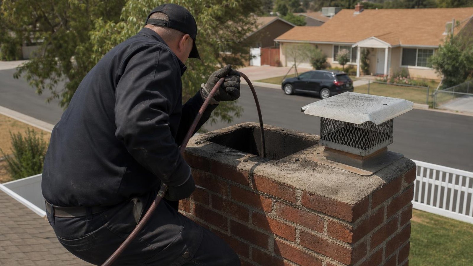 Practical chimney sweep & inspection in Sylmar
